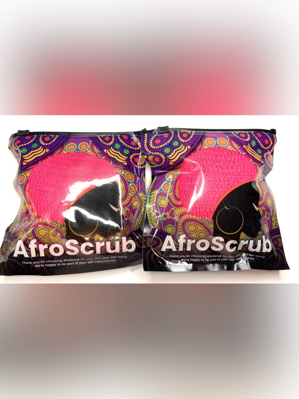 2 Pink Exfoliating Body Scrub
